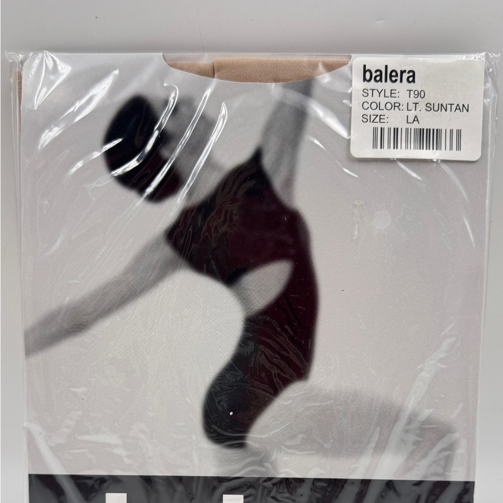 Balera Dancewear Tights Size LA Style T90 Light Suntan Large Adult
